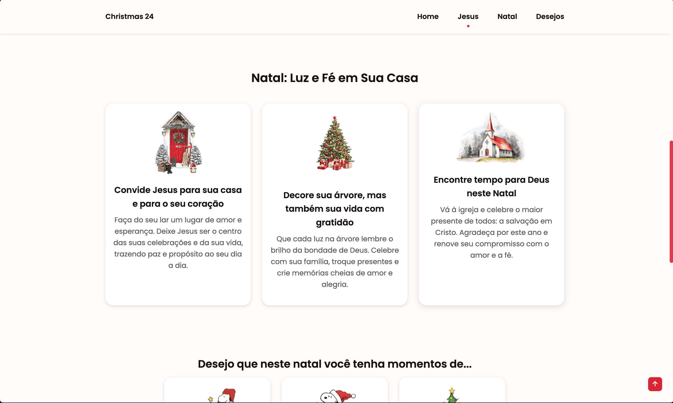 Terceira seção da experiência